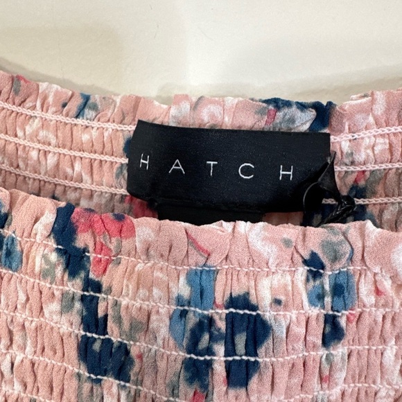 Hatch Maternity Smocked Floral Dress Size XS  In Spring Floral Bloom NWT - Picture 9 of 15